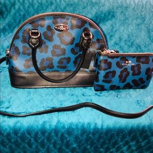 Coach purse and wallet set